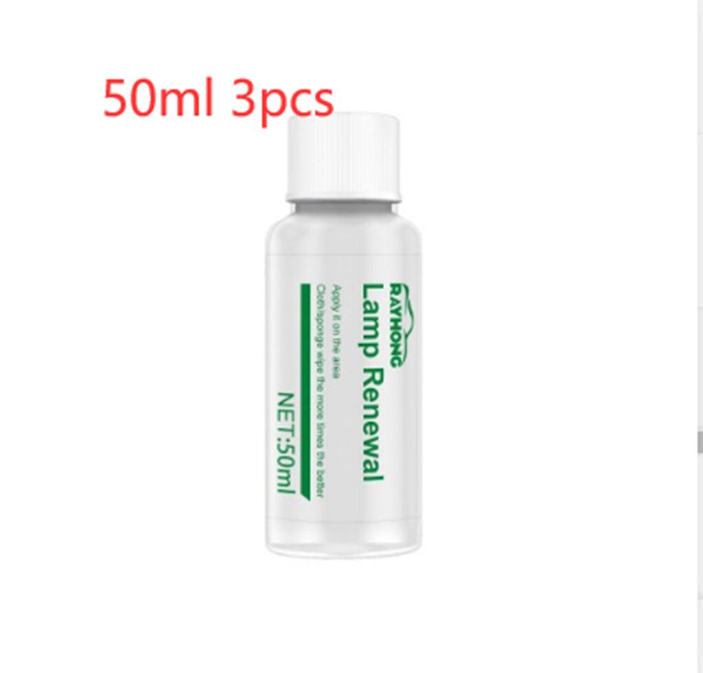 Automobile headlight repair liquid